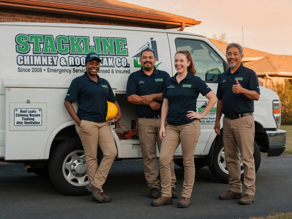 Chimney flashing repair company in Bayboro, NC